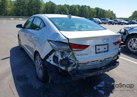 2017 Hyundai Elantra Limited from USA, damaged, VIN 5NPD84LF5HH053437